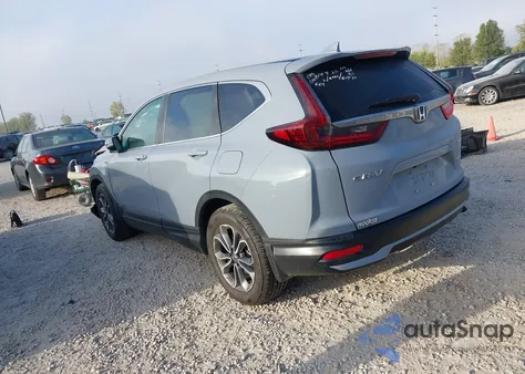 2021 Honda Cr-V Hybrid Ex-L из США, поврежденный, VIN 7FART6H82ME006275